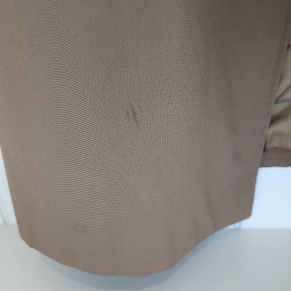 STUNNING Vintage 90s BURBERRY Luxury Designer Trench Long Men Coat - Picture 11 of 15